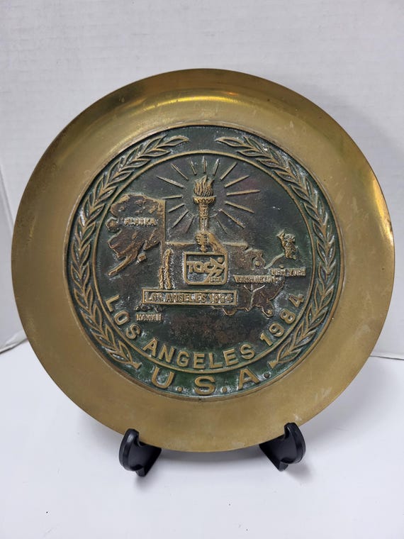 Solid Brass Olympics Plaque