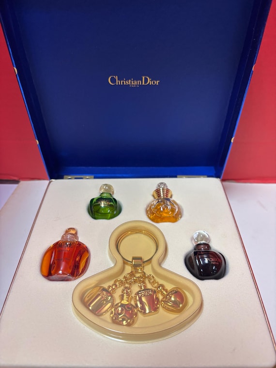 Christian Dior Parfums Set with Keychain Charm