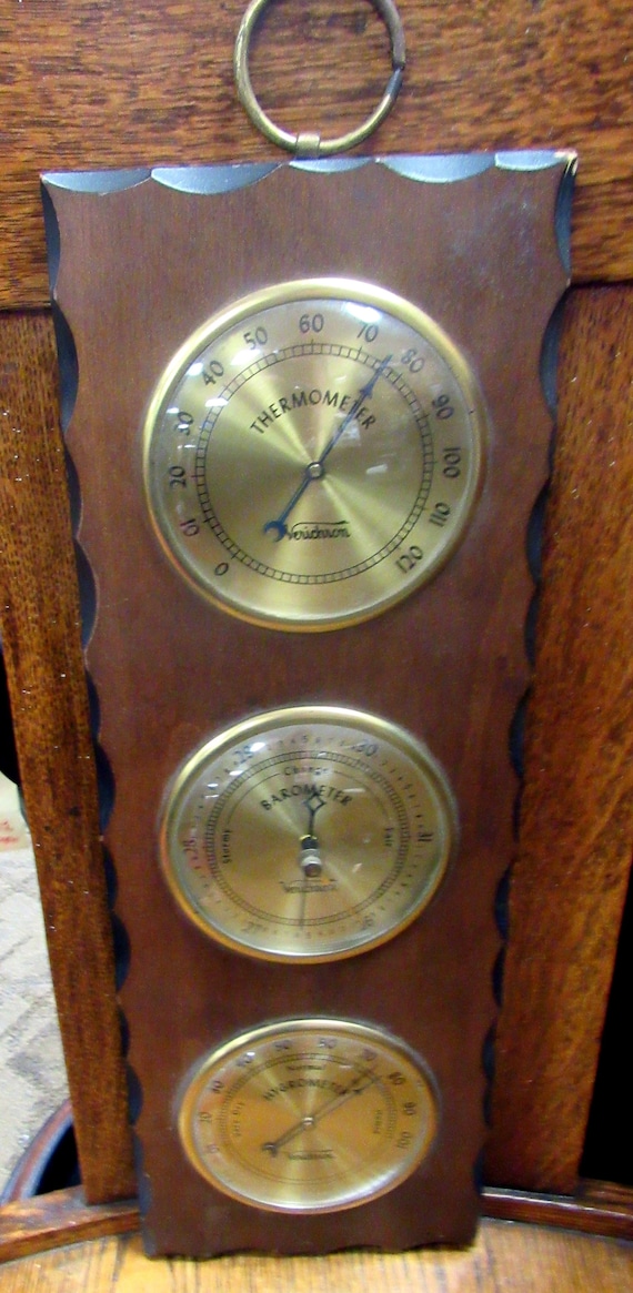 Verichron Thermometer, Barometer and Hygrometer