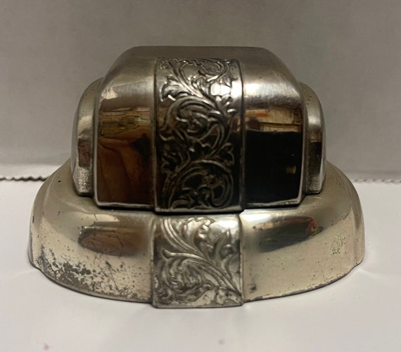 Silver tone Ring Box