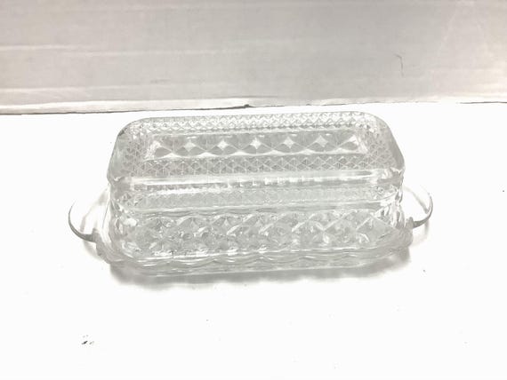 Anchor Hocking Butter Dish