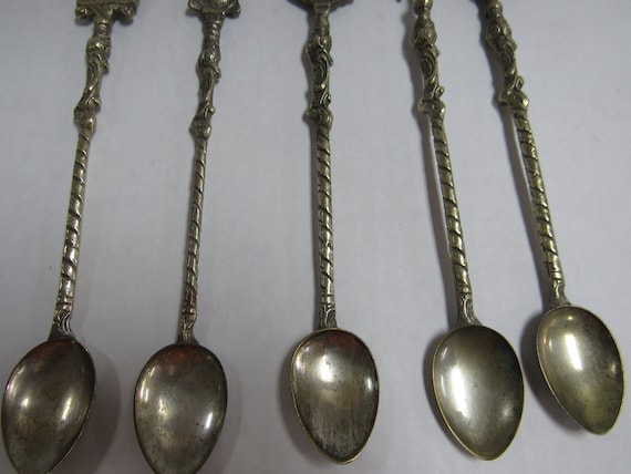 Italian Baroque ice tea spoons