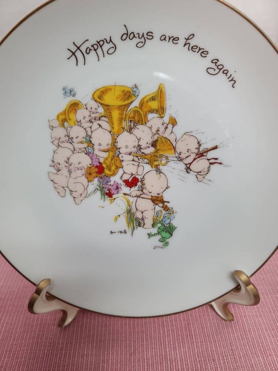 Kewpie Collector Plate "Happy Days"