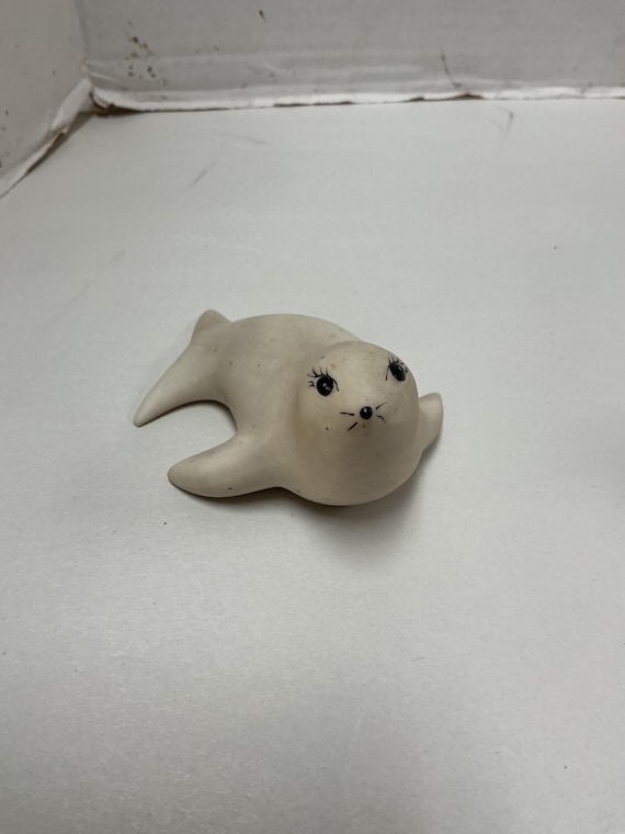 St. Helen’s Ash creations seal figurine