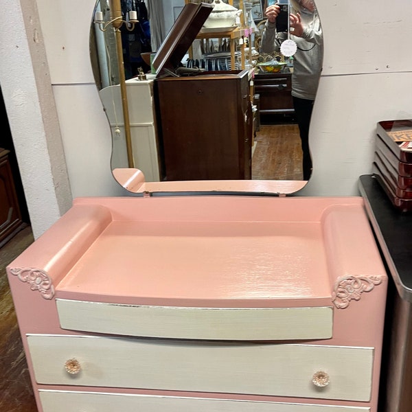 Pink Dresser Etsy