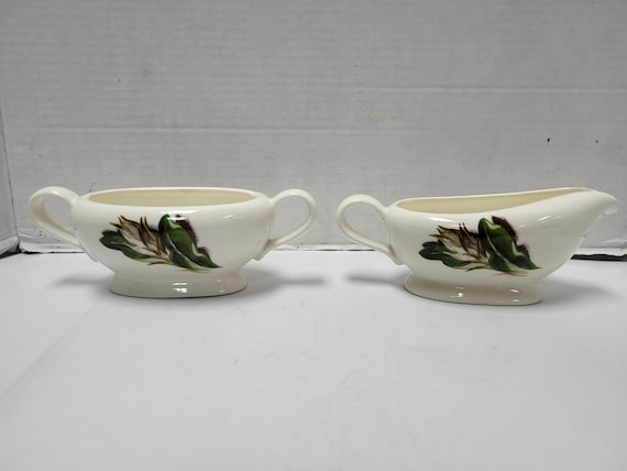 Santa Anita Ware Creamer & Sugar