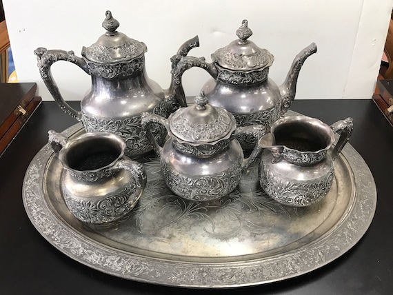 Silver Plate tea and coffee set