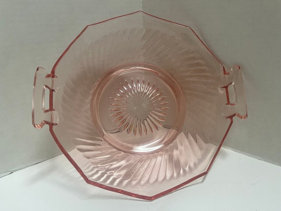 Twisted Optic Bowl Pink