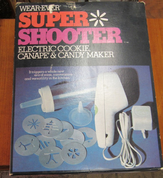 Wear-Ever Cookie Press Super Shooter MIB
