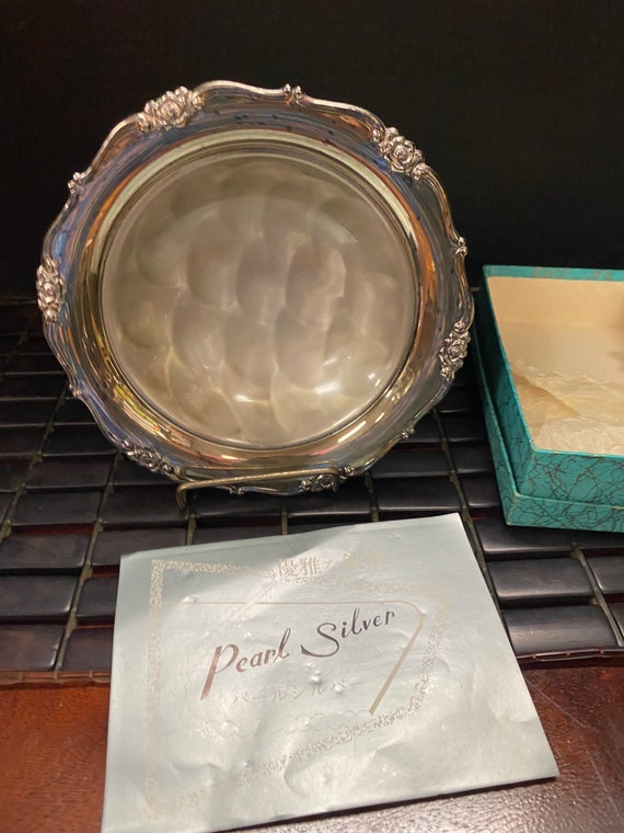 Silver Plated Footed Dish