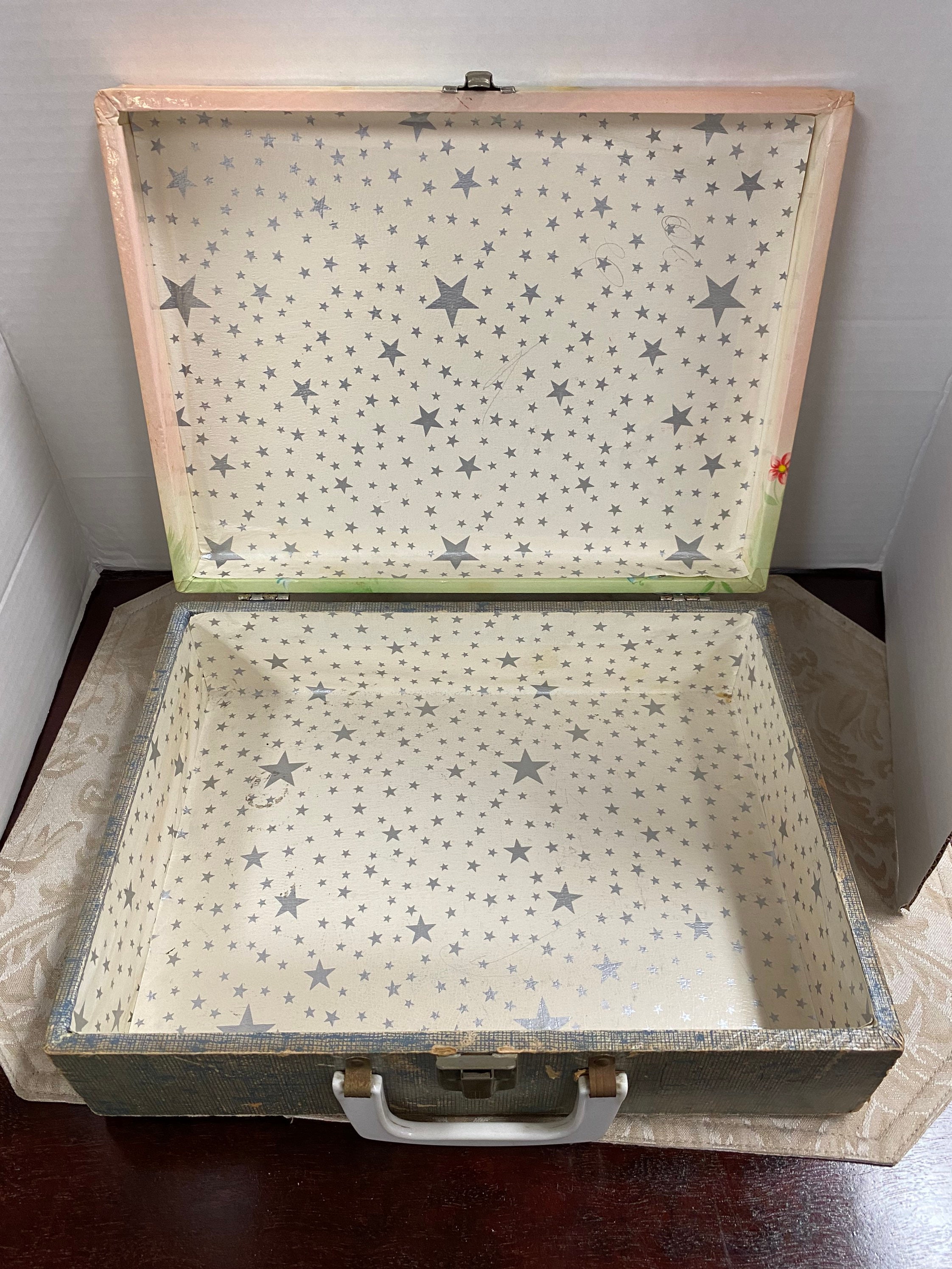 1940’s Wooden Doll Trunk