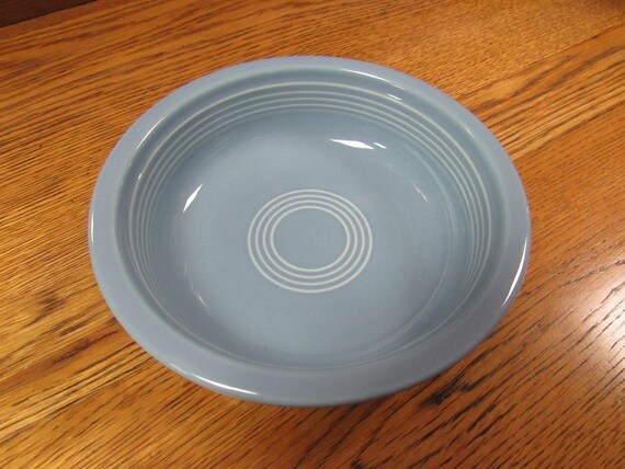 Blue Fiesta soup bowl