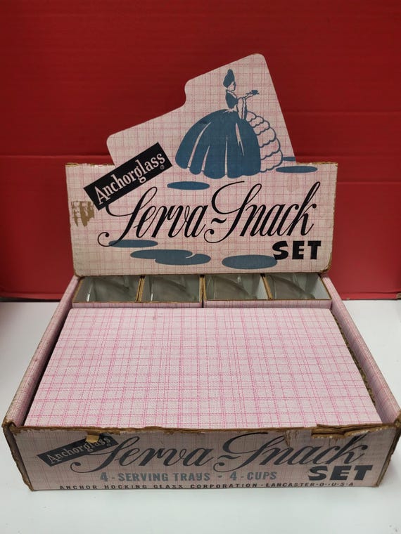 Anchor Hocking Serva Snack Set