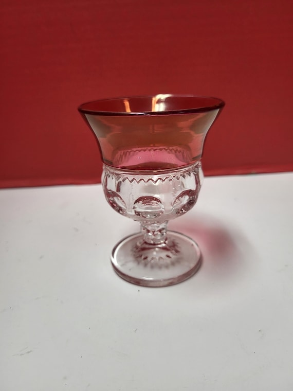 Tiffin Franscan Cranberry Glass