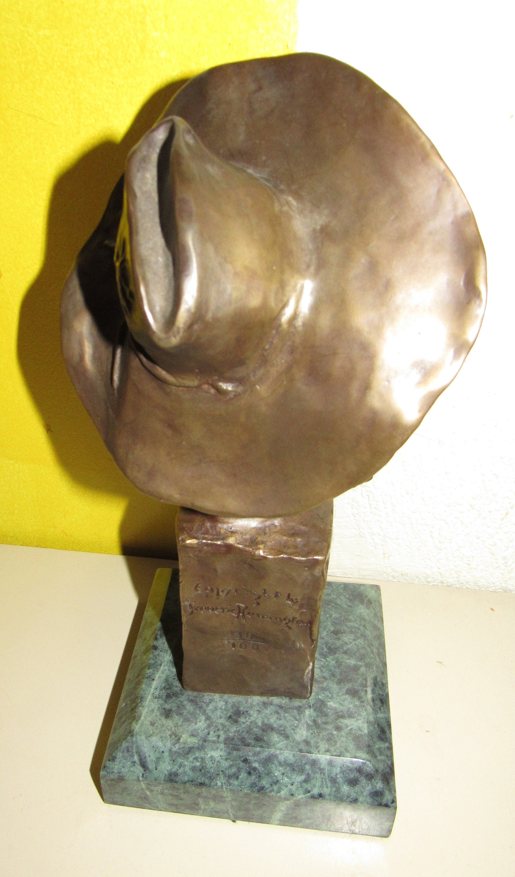 Remington bronze sculpture The Sergeant