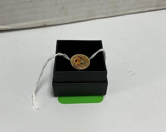 Anello a micromosaico, Italia 1960