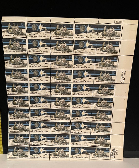 Achievements in Space stamps