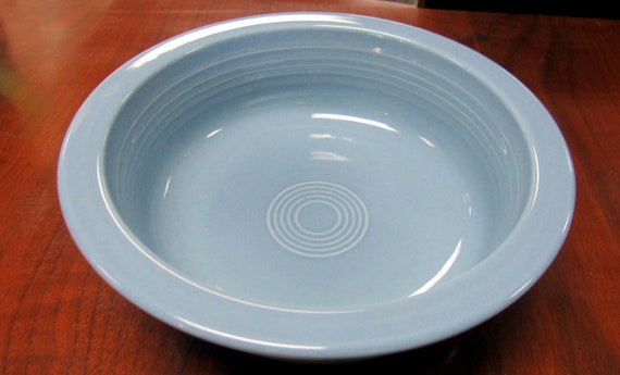 Blue Fiesta serving bowl