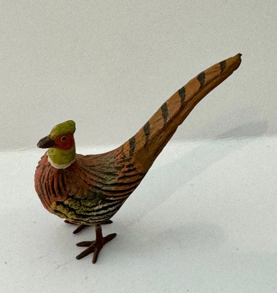 Miniature ceramic pheasant