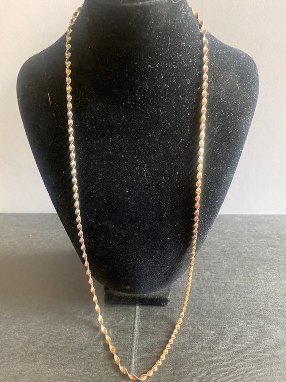 Sterling twist chain