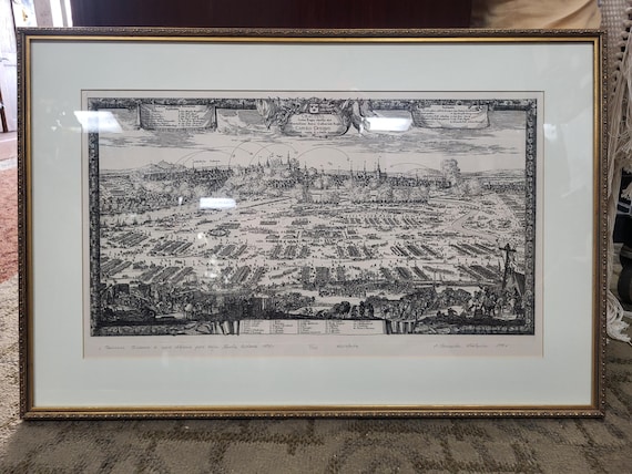 Old Map Lithograph