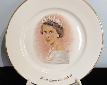 Plaque commémorative de la reine Elizabeth