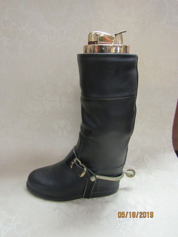 Cowboy Boot table lighter by Evans
