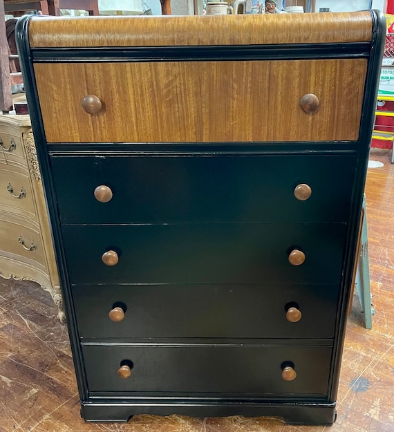 Art Deco Waterfall Dresser