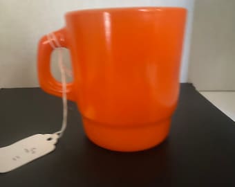 Fire King Orange mug