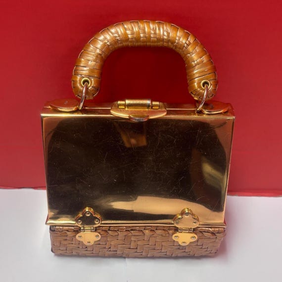 Vintage Sacha Wicker Purse