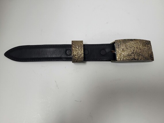 Marshall Stanton Sterling Belt Buckle
