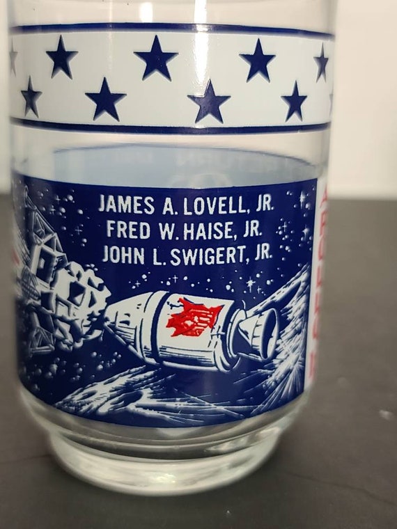 Apollo 13 Misson Glass - Etsy