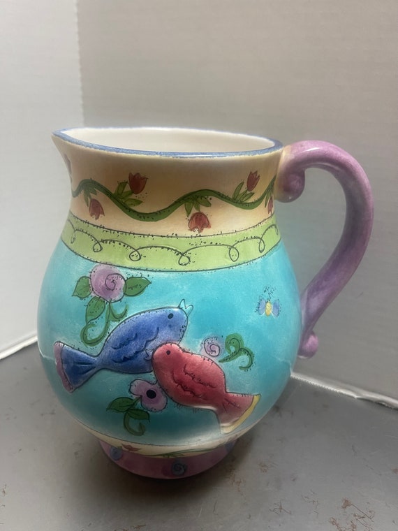 Birds and Bees Pitcher