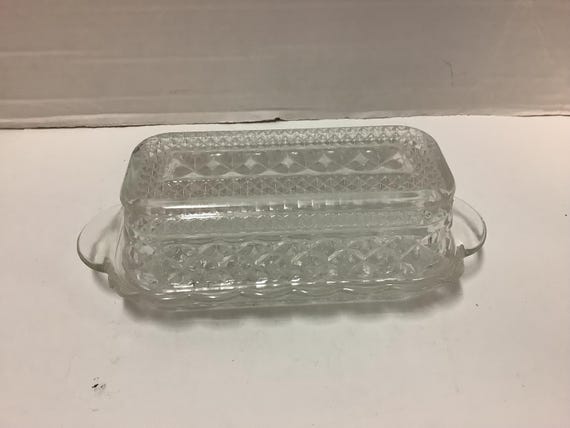 Anchor Hocking Butter Dish