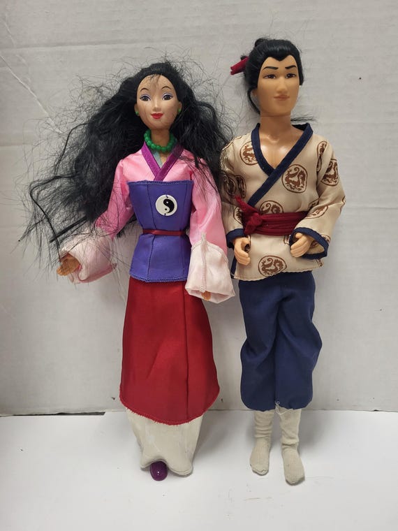 Mulan & Li Shang Dolls