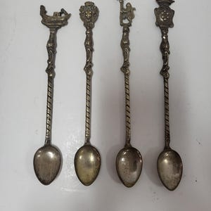 4 Ice Tea Spoons