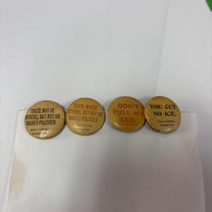 1896年 Vintageイエローキッド アンティーク 缶バッジ ハイアドミラル