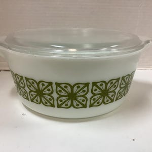 Tigela Verde Pyrex Verde c/ Tampa