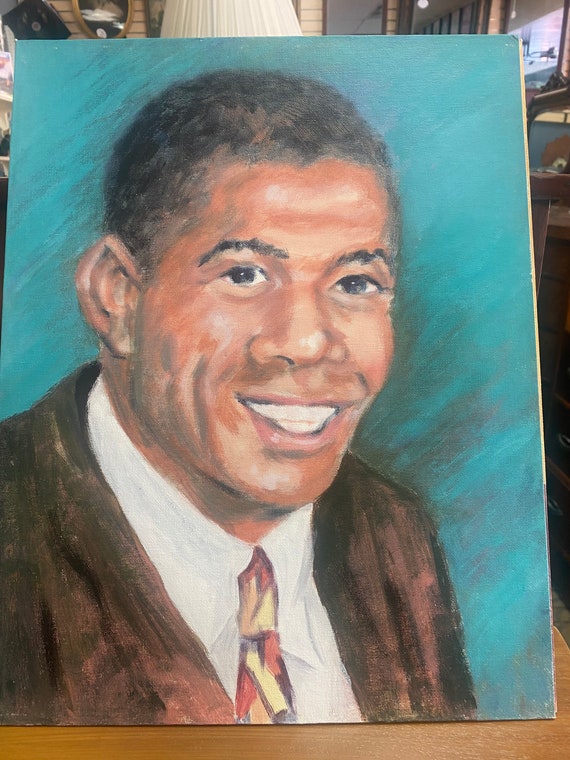 Magic Johnson Portrait