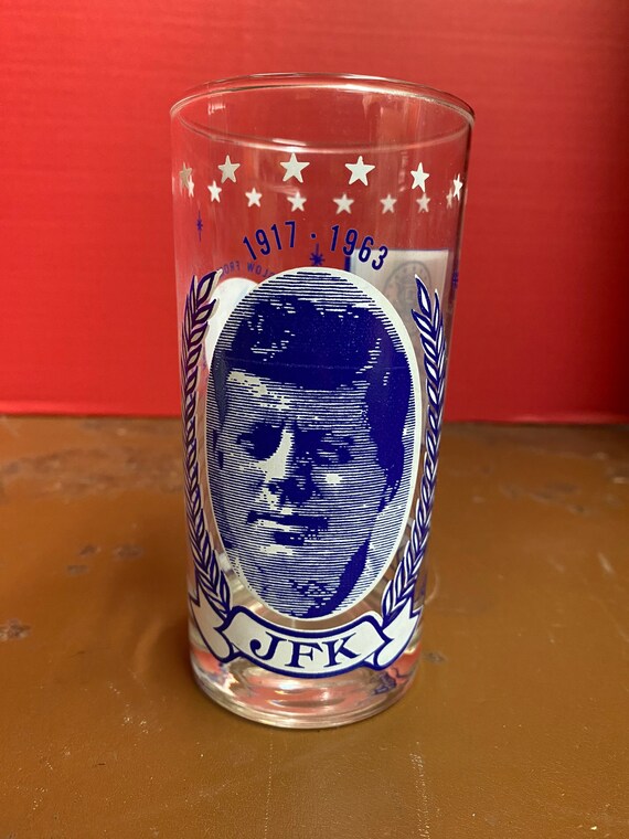 JFK Drinking Glass