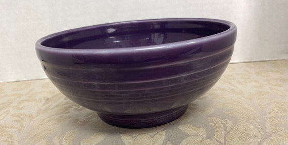 Fiestaware “6” Rice Bowl Retired Color Purple