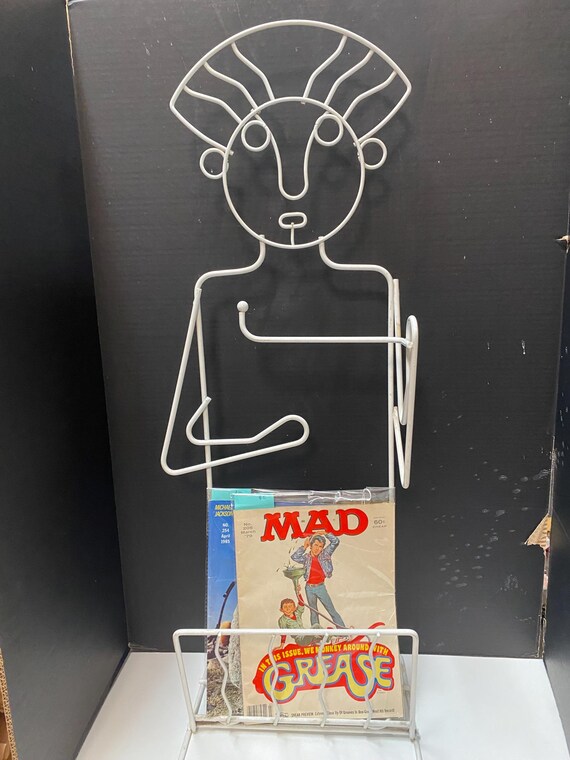 Wire Magazine Rack