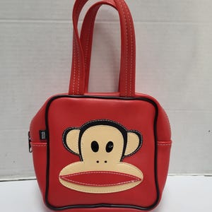 Paul Frank Vinyl Bags Red