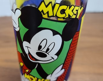 Mickey Mouse glass