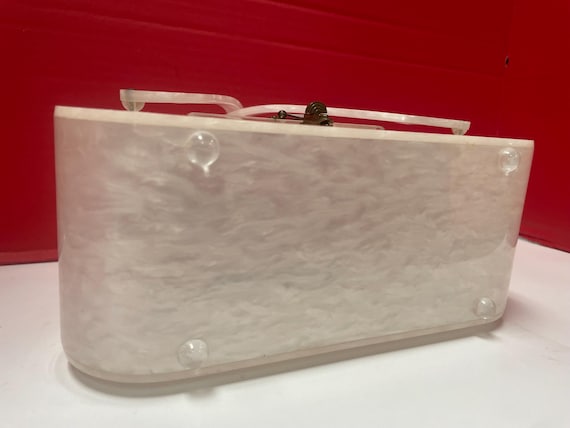 Double Handle Lucite Bag - image 9