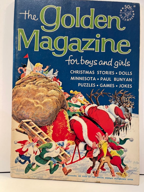 Golden Magazine for Boys & Girls December 1966
