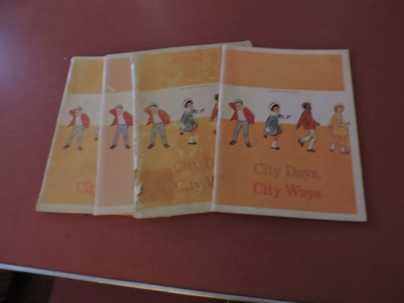 School text reading City Days, City Ways