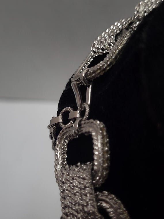 Monet Silver Tone Chocker - image 6