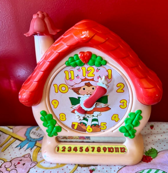 Strawberry Shortcake teaching clock