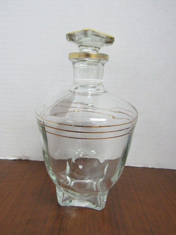 Crystal Cordial Decanter